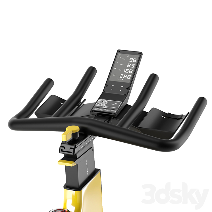 Technogym Group Cycle Connect 3D Model