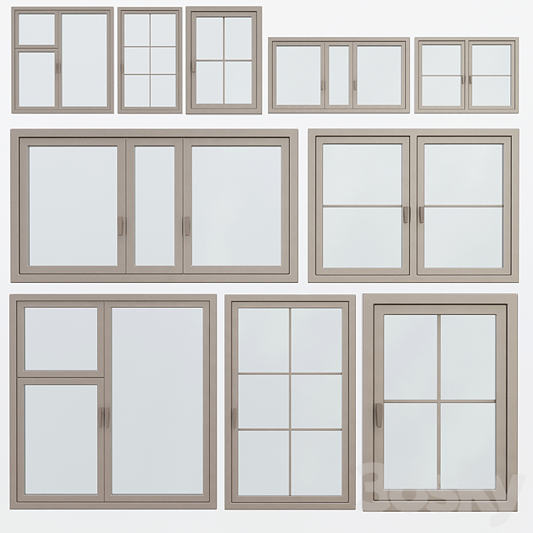 Window Collections No. 7 3D Model