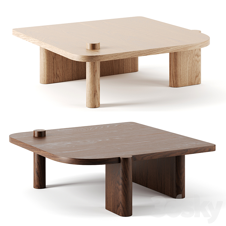 FINN TABLE by Egg Collective 3DS Max - thumbnail 1