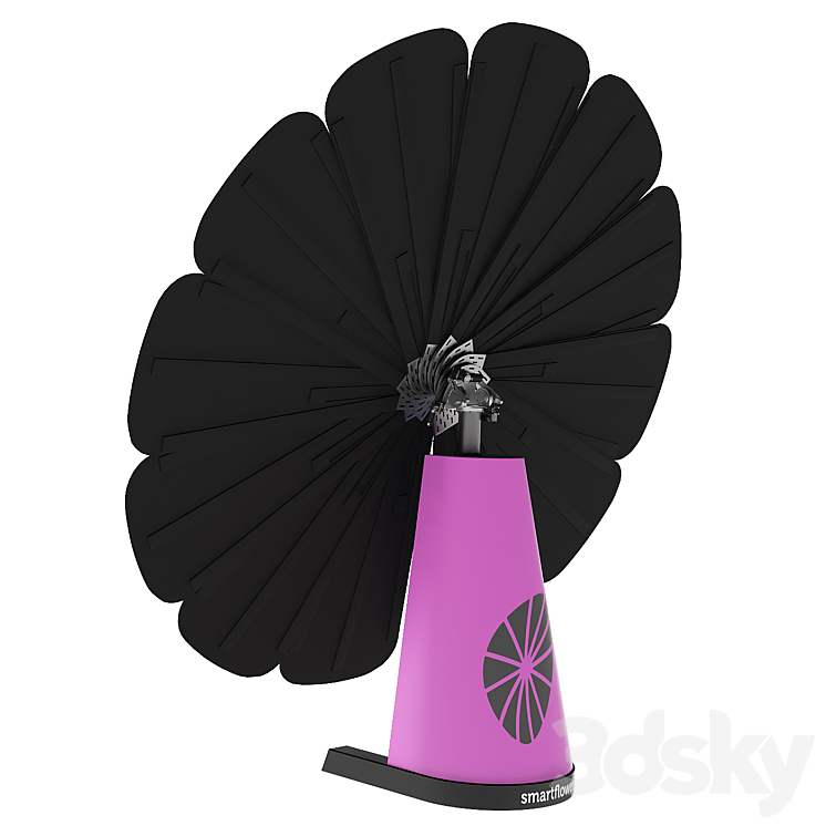 Solar panel SmartFlower 3D Model