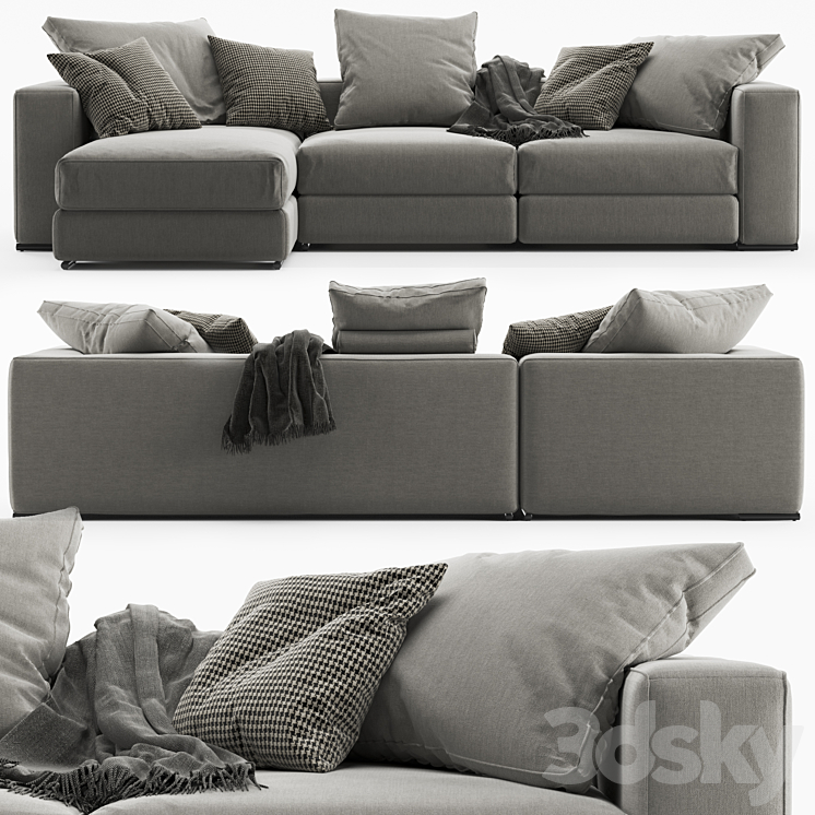Ananta class sofa 3D Model