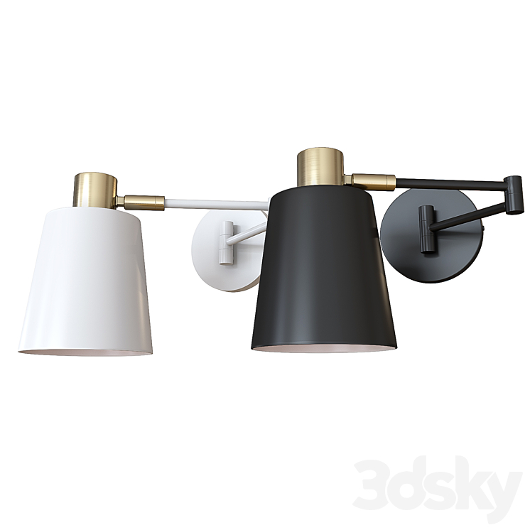 Light Society LS-W306-BK 3D Model