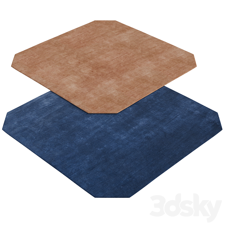 The Moor Rug AP6 Carpets 3D model