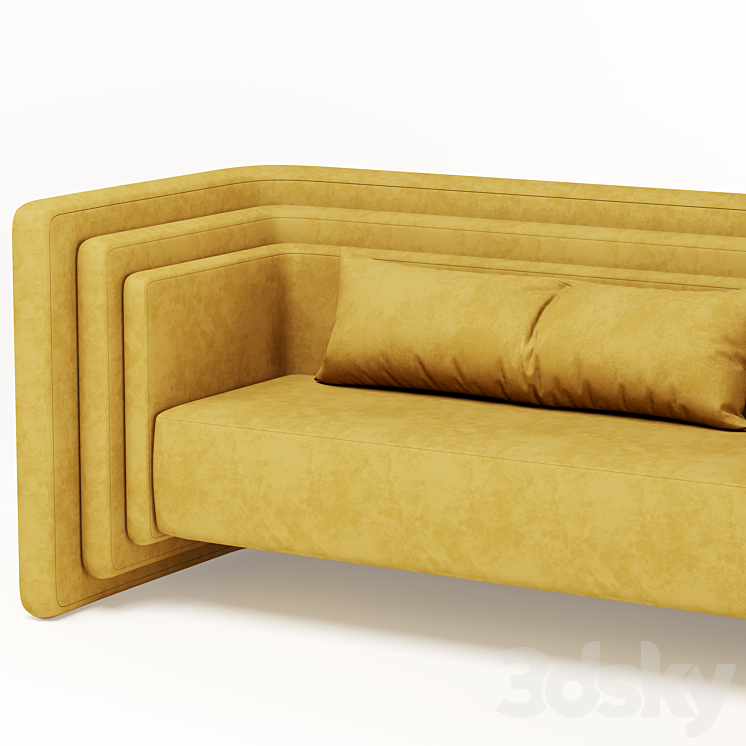 sofa 3DS Max - thumbnail 2