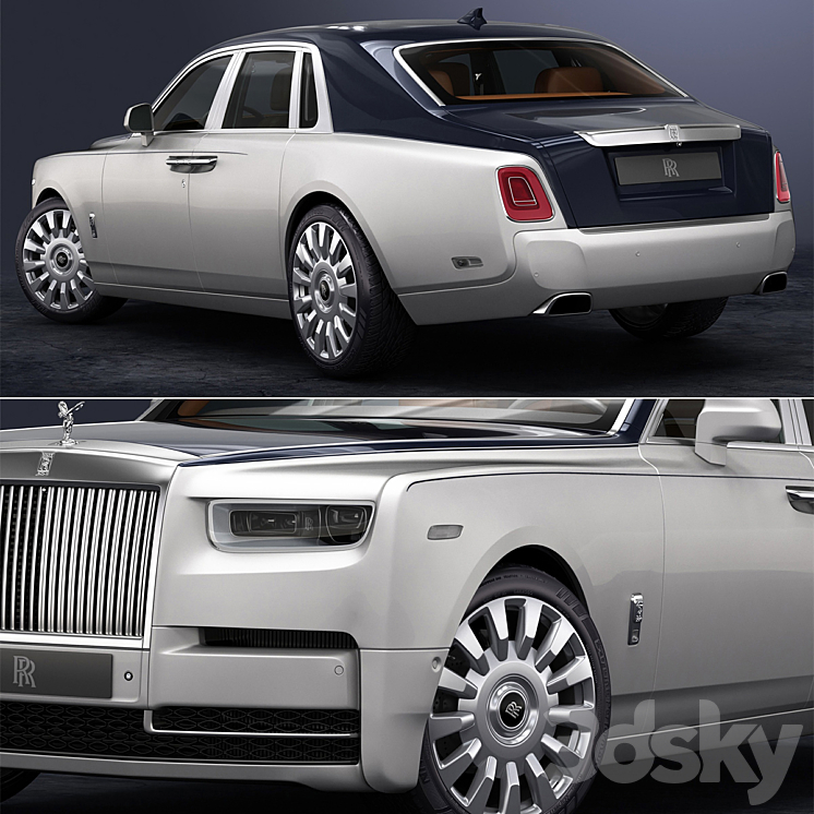 Rolls-Royce Phantom 3D Model