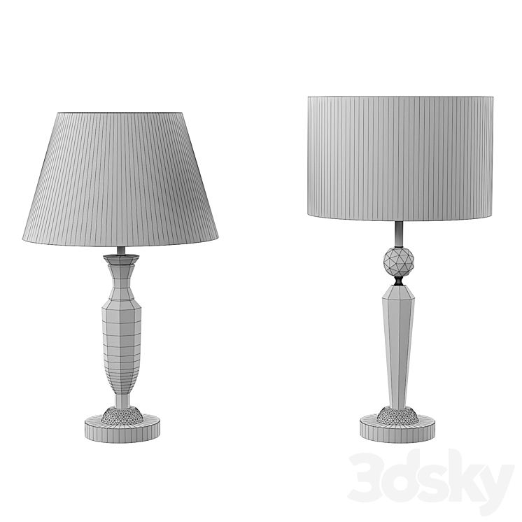 Table lamps Eglo PASIANO 3DS Max - thumbnail 2