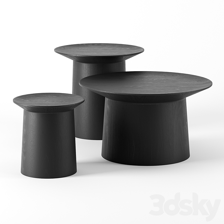 Coco tables by Blue Dot 3DS Max - thumbnail 1