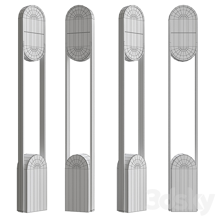 PILL - FLOOR LAMP 3D Model