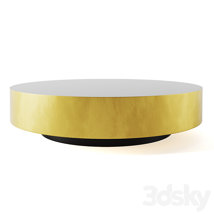 Rh round coffee on sale table