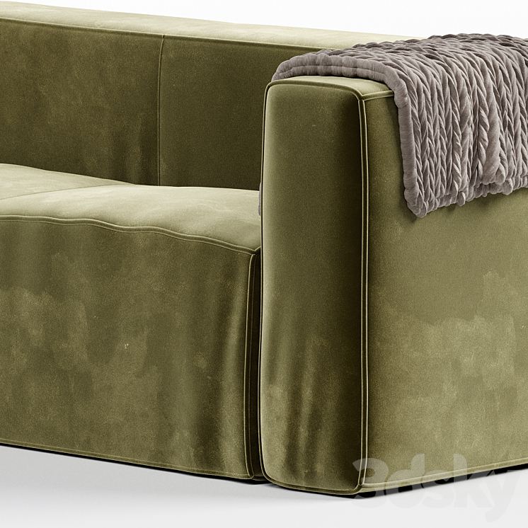 Hoek l sofa 3D Model
