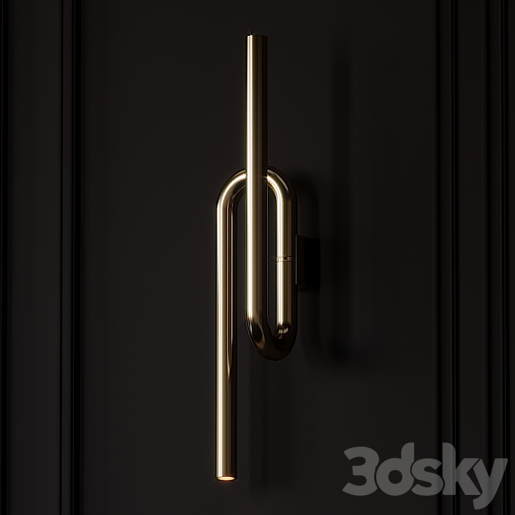 Wall Sconce by Michael Anastassiades 3DS Max - thumbnail 2