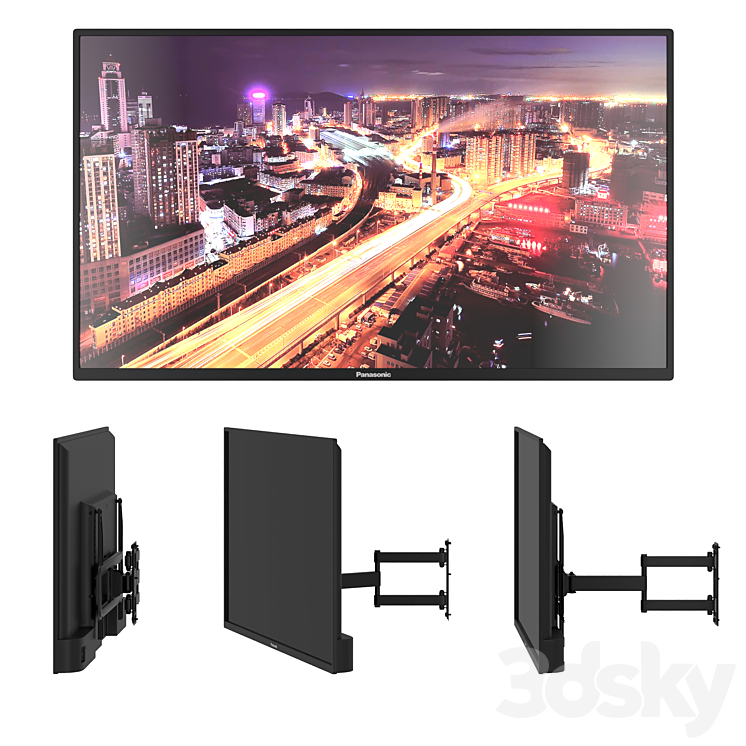 Panasonic – Bracket TV 3D Model