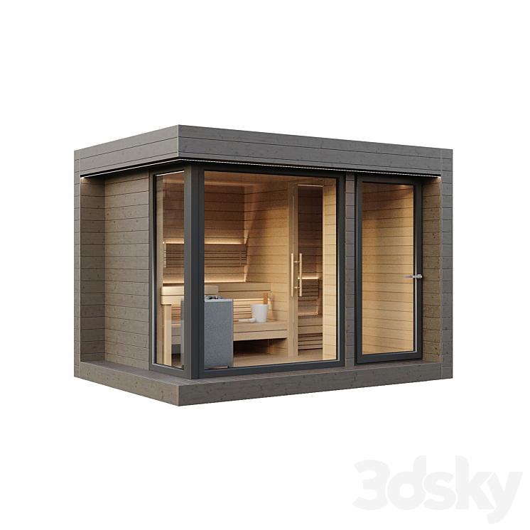 Sauna / Sauna 3D Model