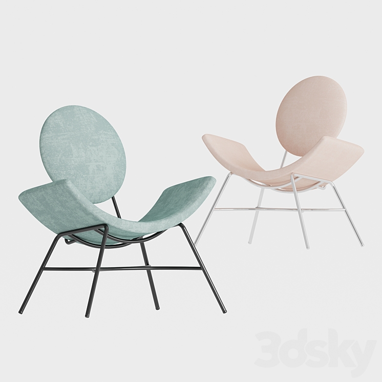 Elroy chair 3DS Max - thumbnail 1