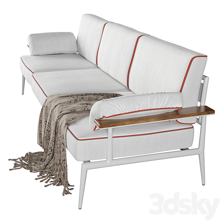 Luxurylivinggroup Cap Ferrat Sofa 3D Model