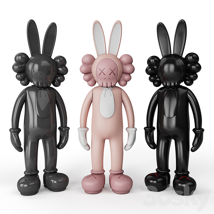 Rabbit KAWS BFF