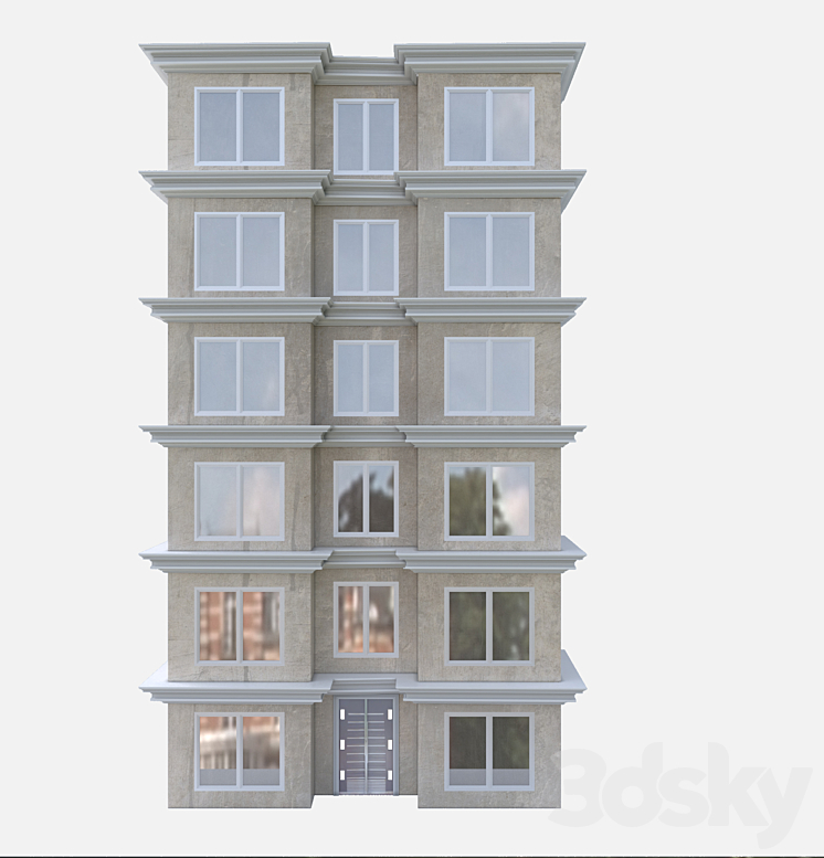 Building facades - Building - 3D model