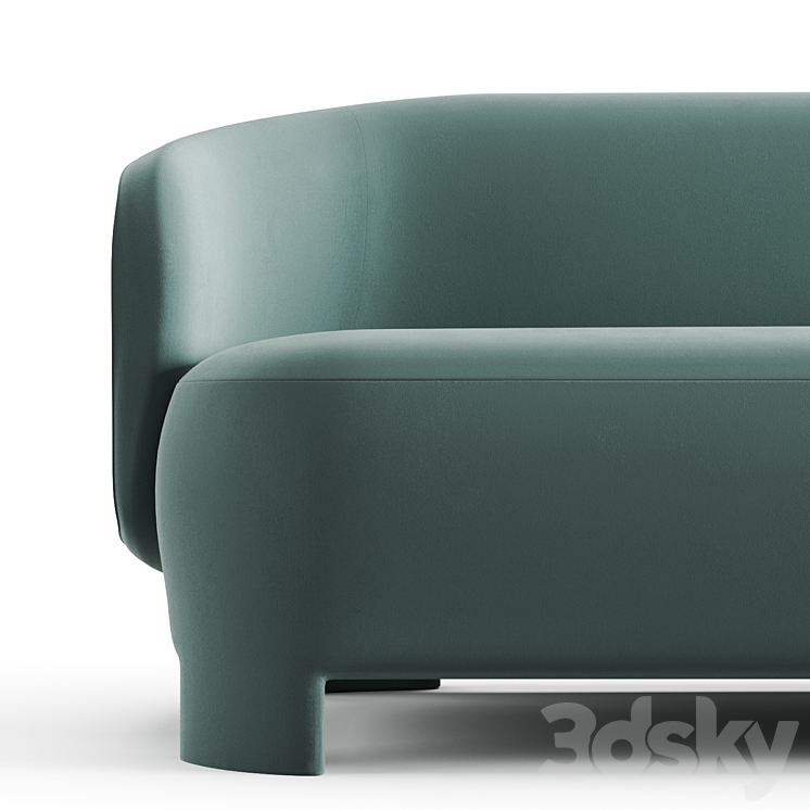 Taru sofa ligne roset 3DS Max - thumbnail 2