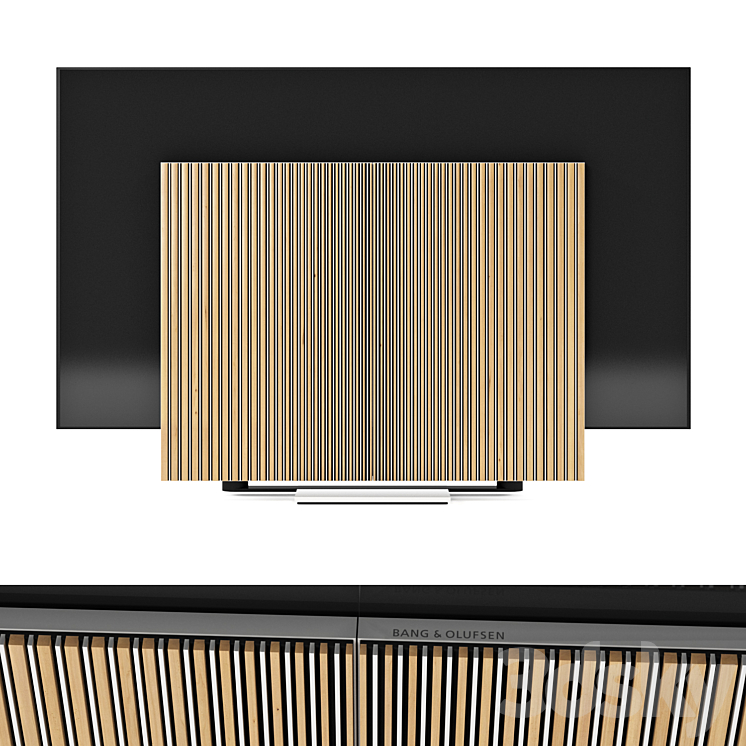 BANG & OLUFSEN BEOVISION HARMONY 65“and 77“ 3D Model
