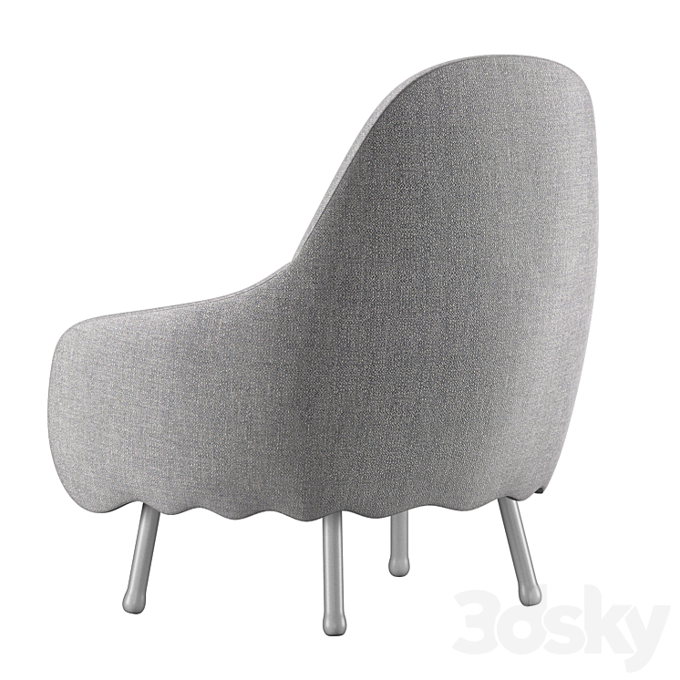Corolla chair 272 3DS Max - thumbnail 2