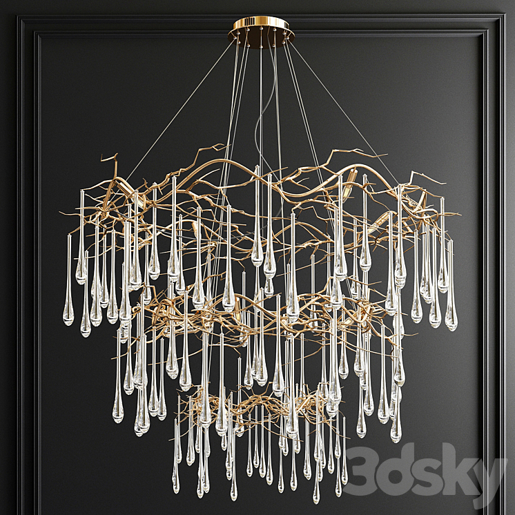 John Richard Chandelier - 3 type 3D Model