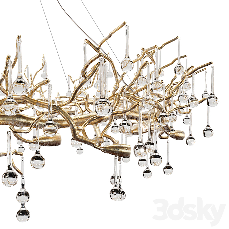 Chandelier Serip CT3413 3DS Max - thumbnail 2
