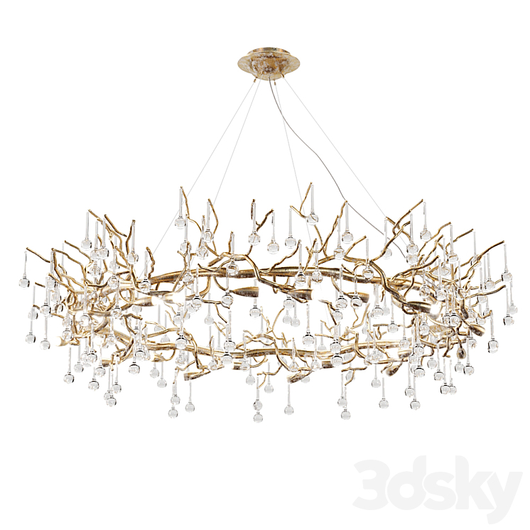 Chandelier Serip CT3413 3DS Max - thumbnail 1