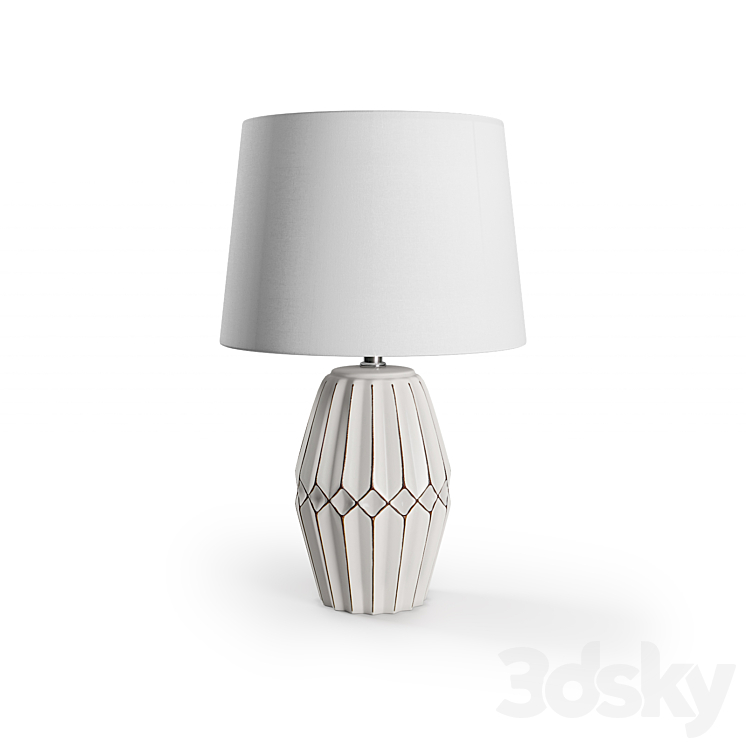 ZARA HOME: Lamps Set 1 3D Model