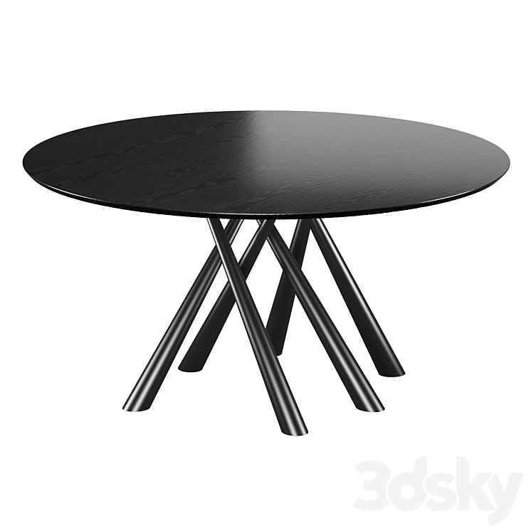 Forest table 150 3DS Max - thumbnail 2