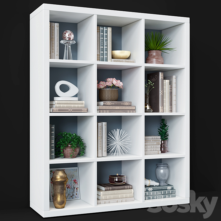 Ikea Callax Shelf 3D Model