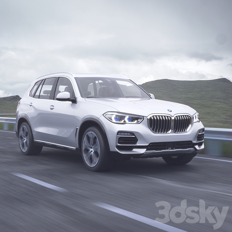 Bmw X5 (g05) 3D Model