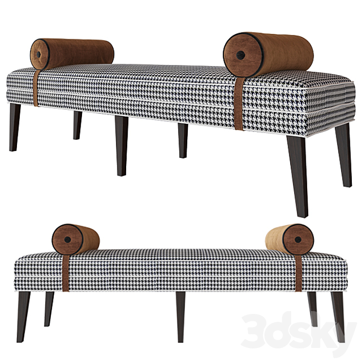 Bench Twiggy Rooma Design 3DS Max - thumbnail 1