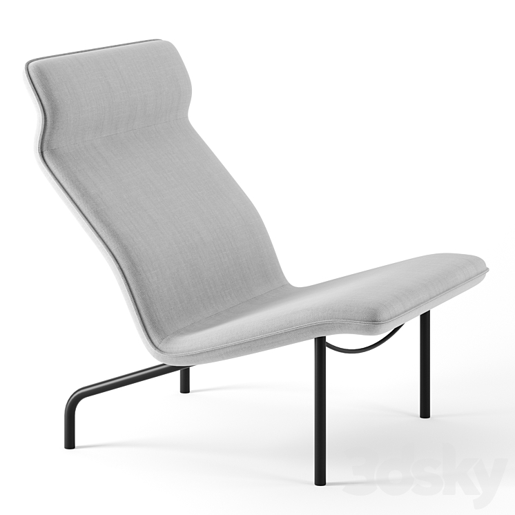Lucio Lounge Chair by Established and Sons 3DS Max - thumbnail 1