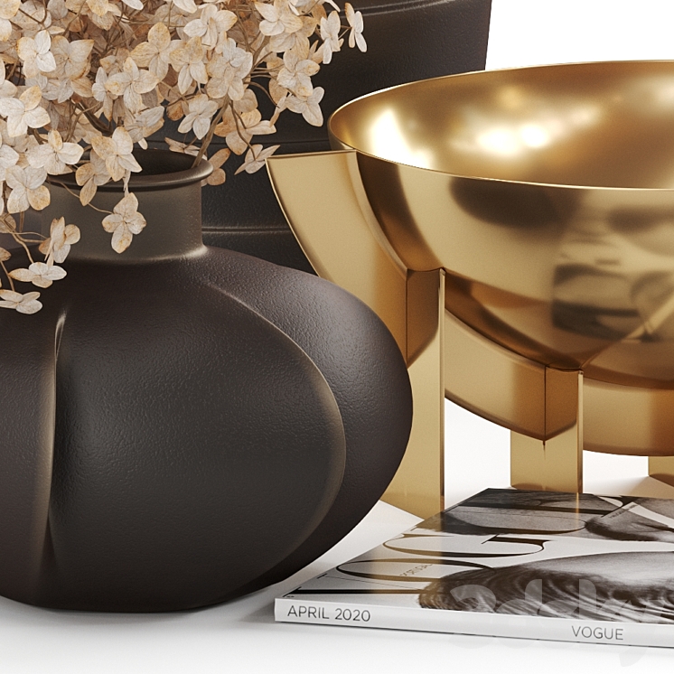 Eichholtz Bella Decorative Set 3D Model