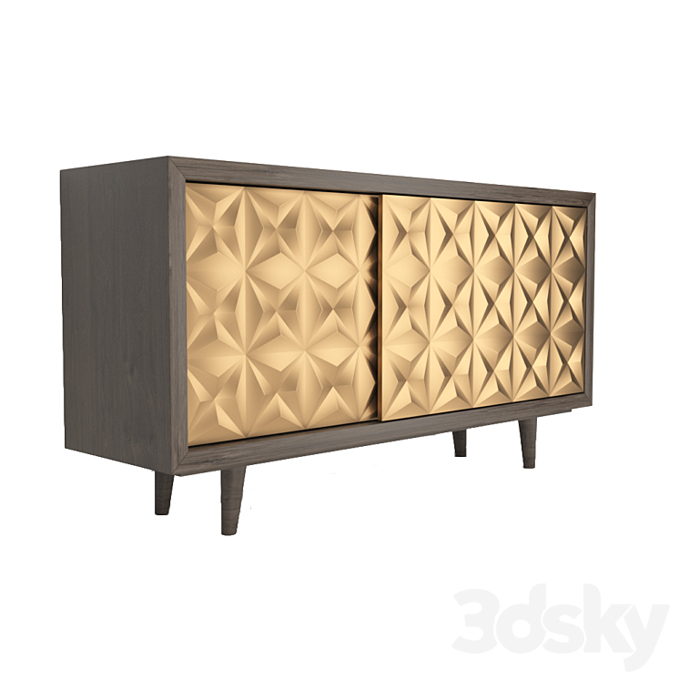 Nightstand Malta Sideboard & Chest of drawer 3D model