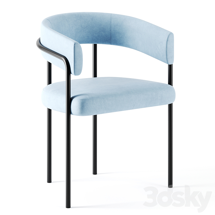 C Chair by Baxter 3DS Max - thumbnail 1