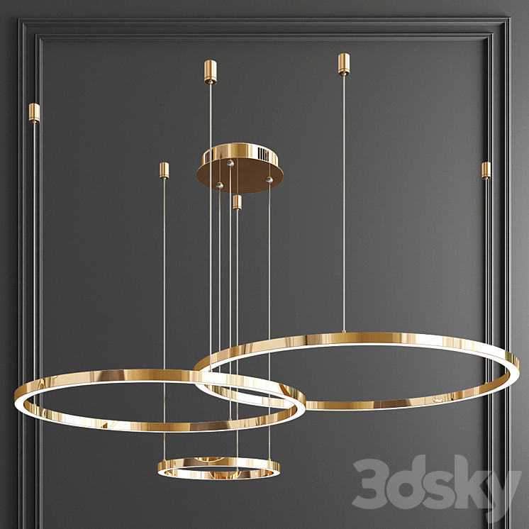 Four Exclusive Chandelier Collection_63 3DS Max - thumbnail 2