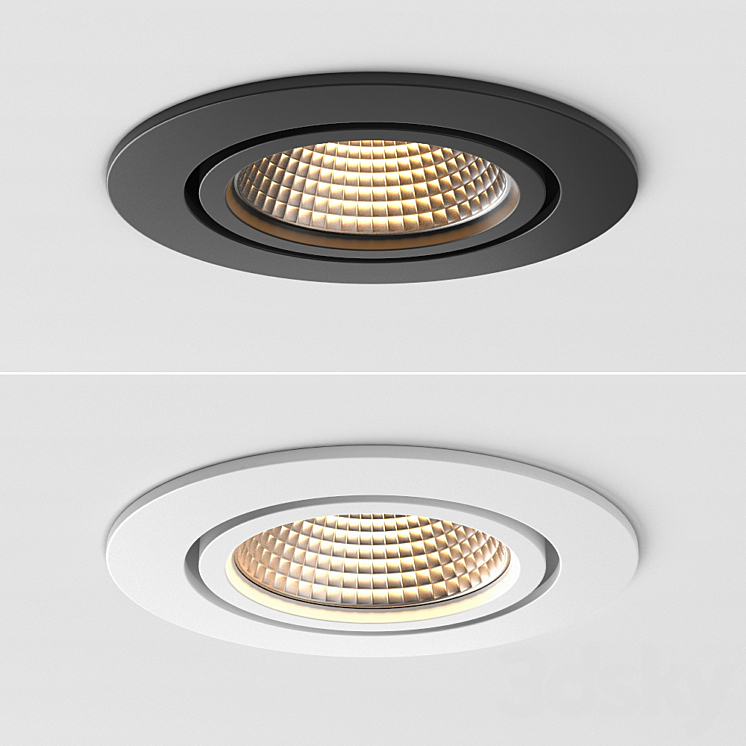 Modular Lighting K77 3D Model Free
