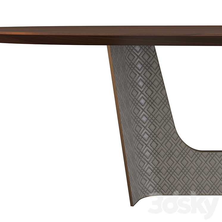 Dining table Rugiano Wings 3DS Max - thumbnail 2