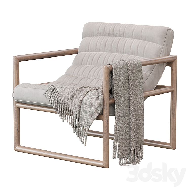 Dillon armchair 3D Model