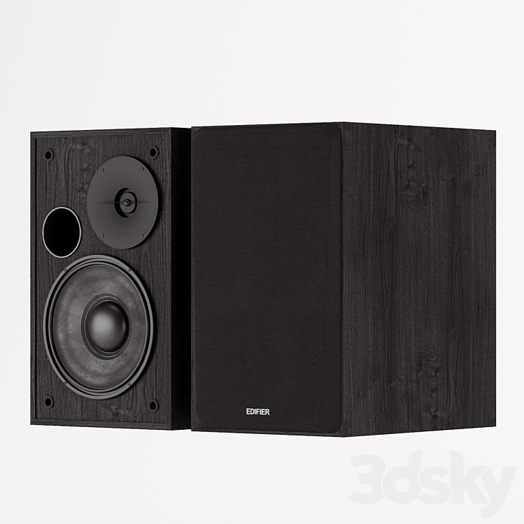 Speakers Edifier R1100 Black 3DS Max - thumbnail 1