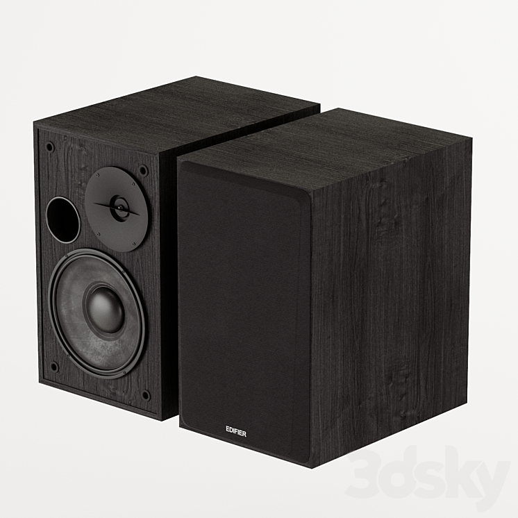 Speakers Edifier R1100 Black 3DS Max - thumbnail 2