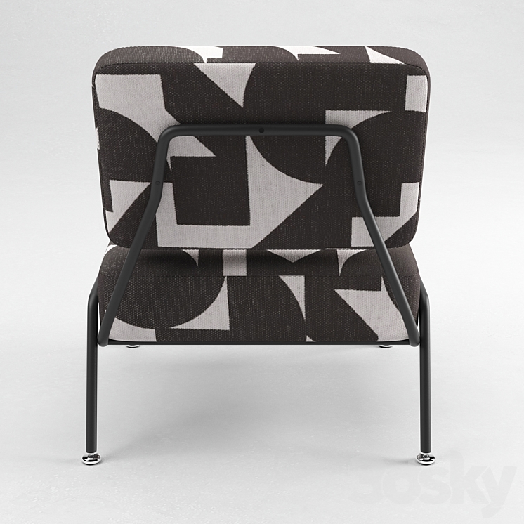 Knox accent armchair By Made 3D model