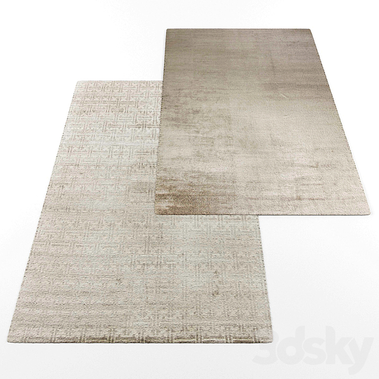 Rugs set208 3D Model