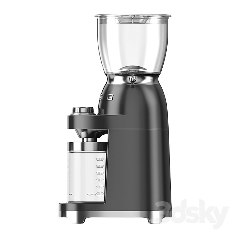 Coffee grinder Smeg CGF01 3DS Max - thumbnail 2