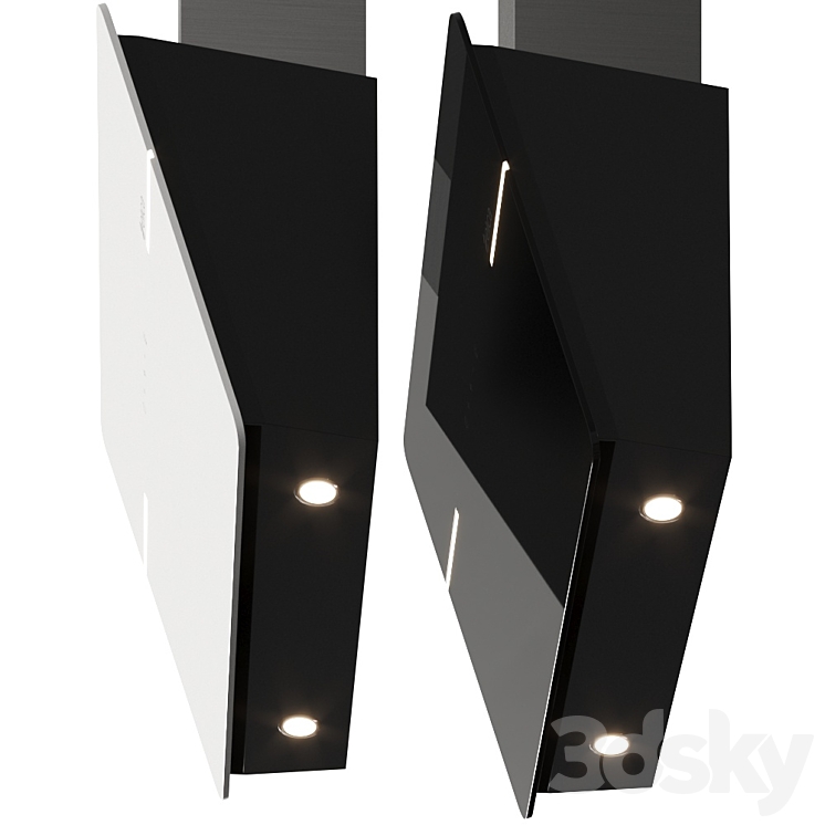 Elica Lessenza Wall Hoods 3D Model