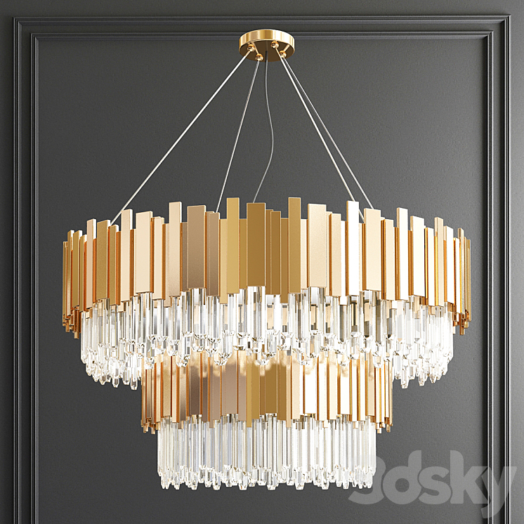 Four Exclusive Chandelier Collection_66 3DS Max - thumbnail 2