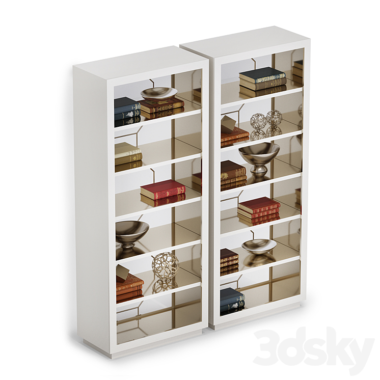 CARACOLE CLASSIC – GOING UP shelving rack 3DS Max - thumbnail 1