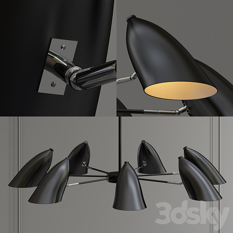 Retro_Future_Black 3D Model