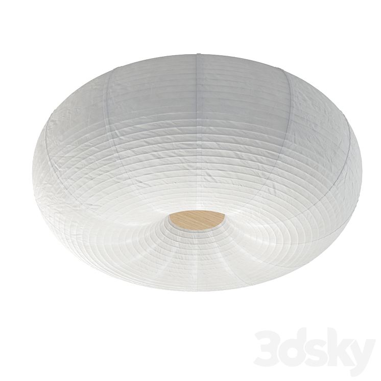 IKEA RISBYN LED ceiling lamp 50 cm 3DS Max - thumbnail 1